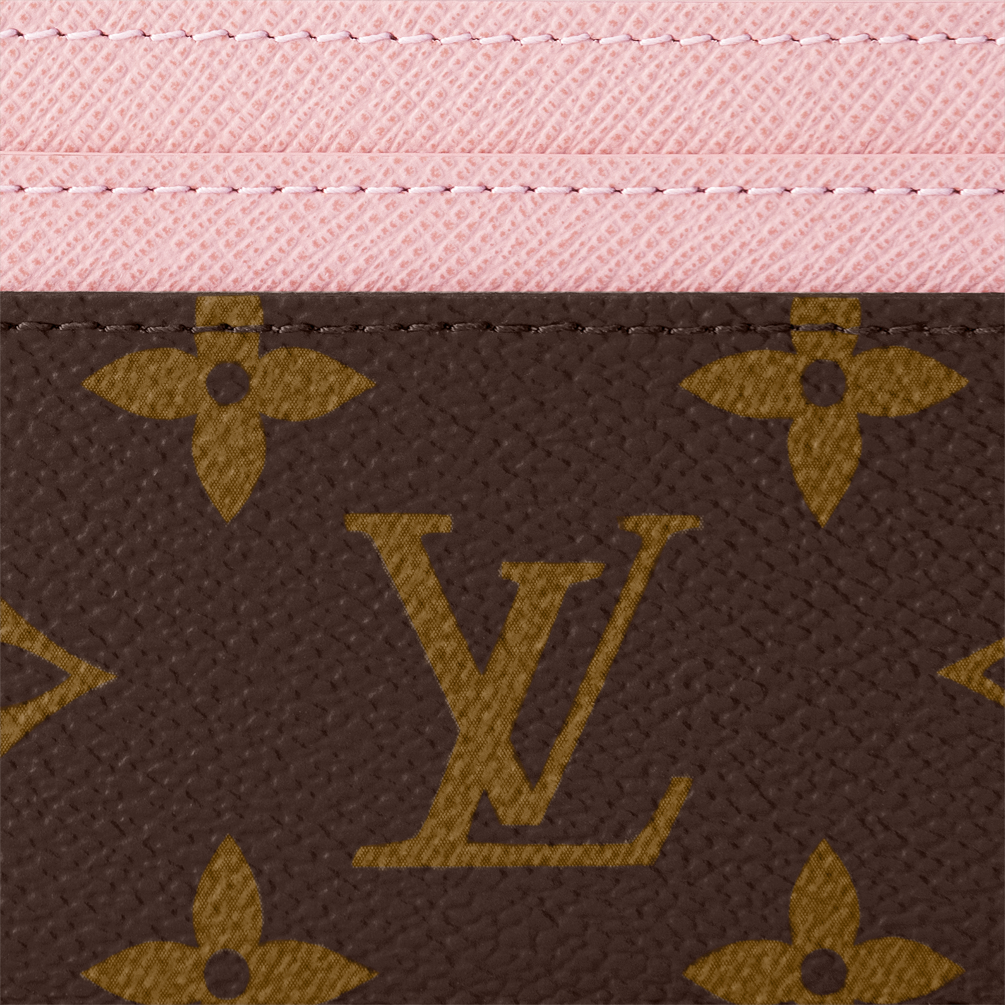 LV Charms Card Holder Monogram Canvas in Women