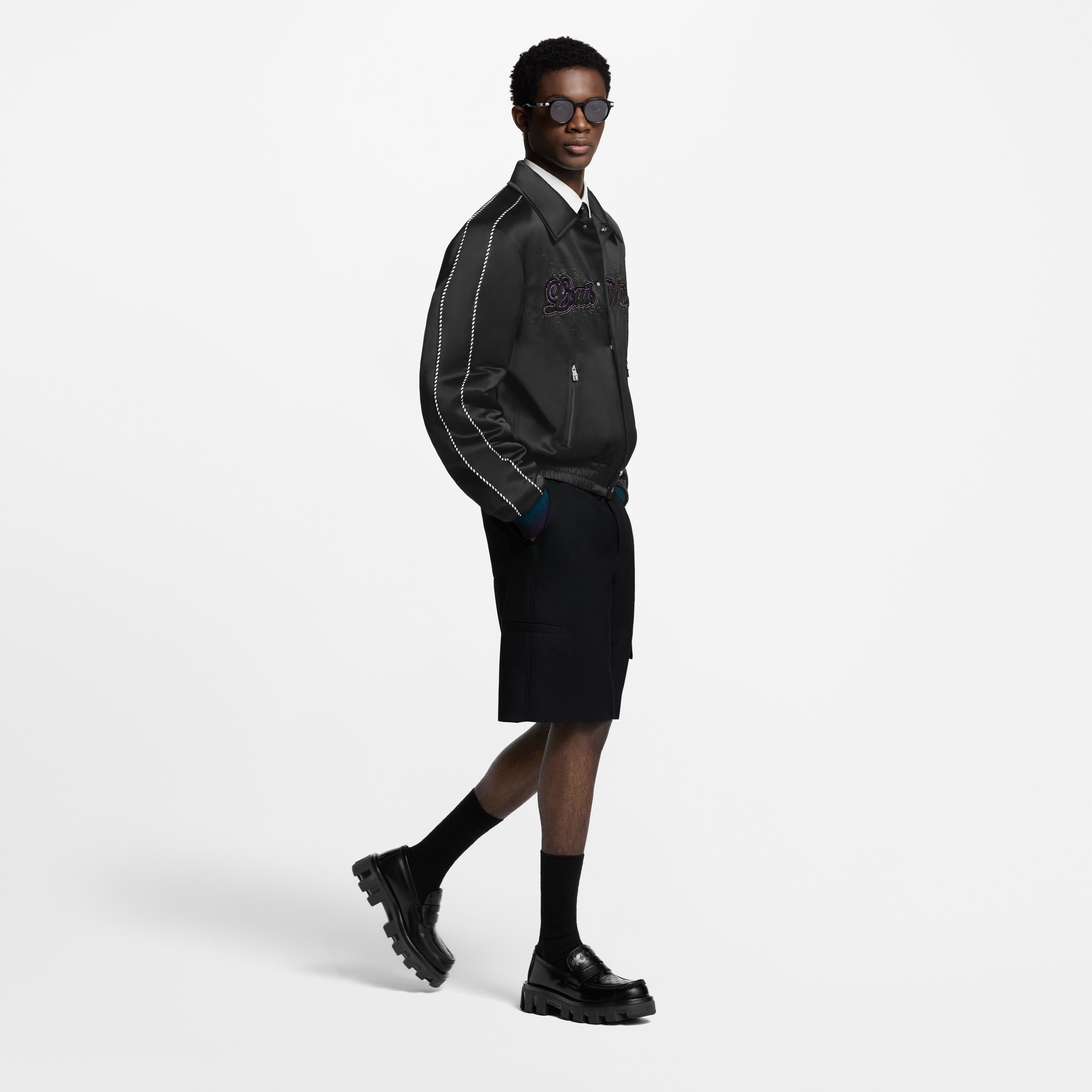 LV Checker Loafer  in Men