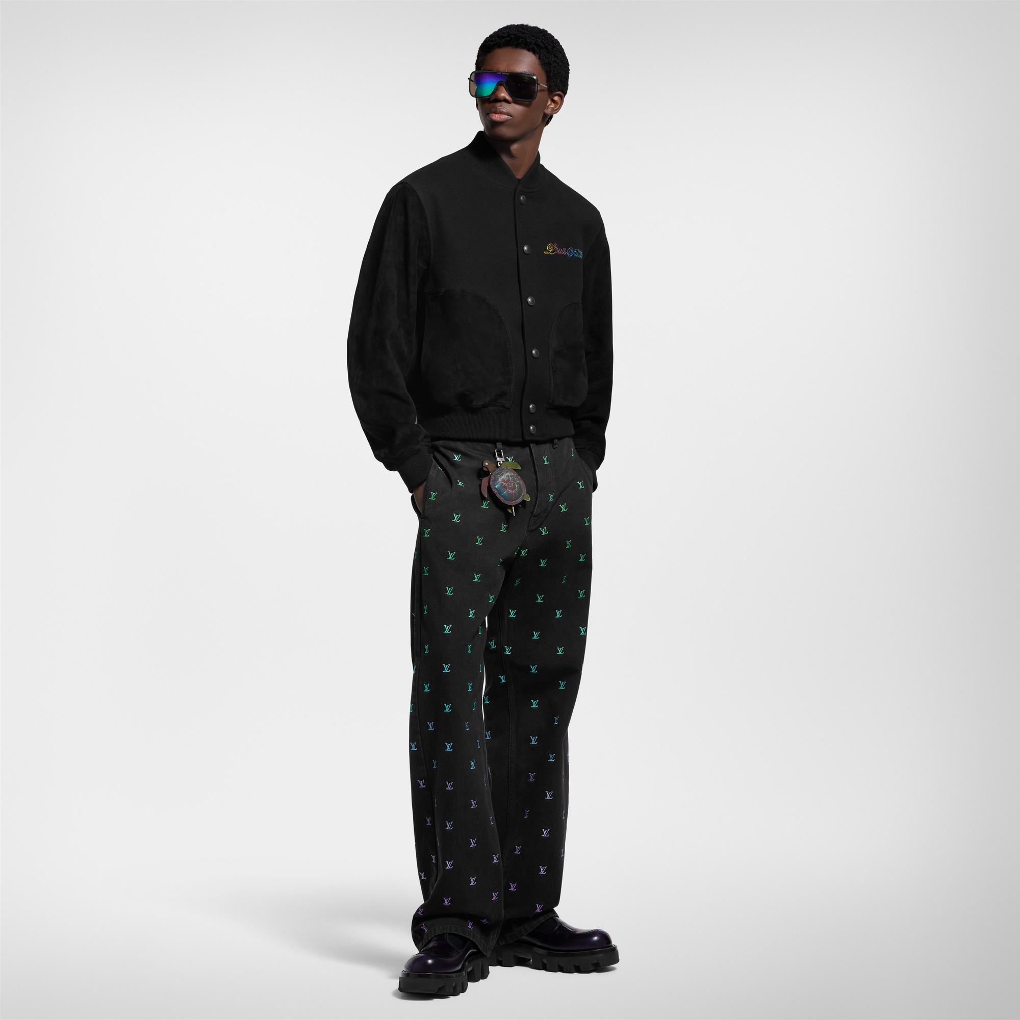 LV Checker Mary Jane  in Men