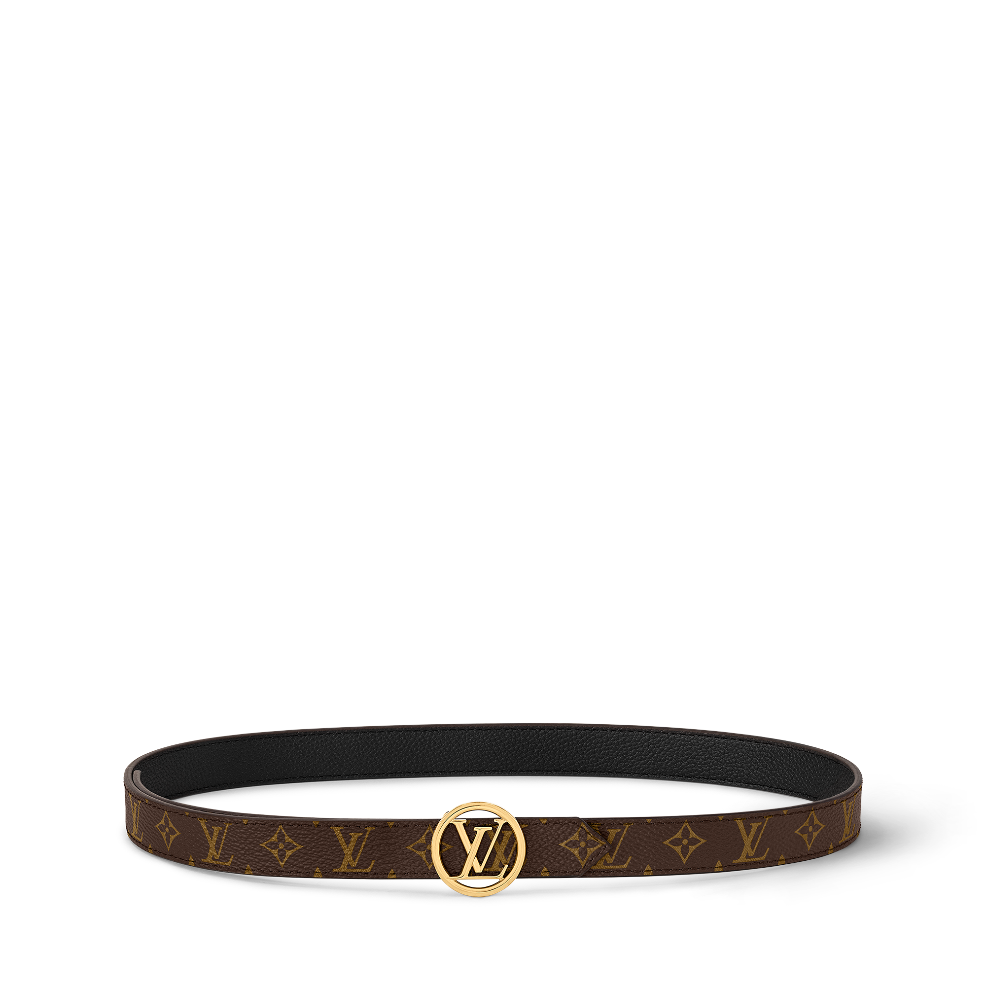 LV Circle 20mm Reversible Belt Monogram Canvas in Women