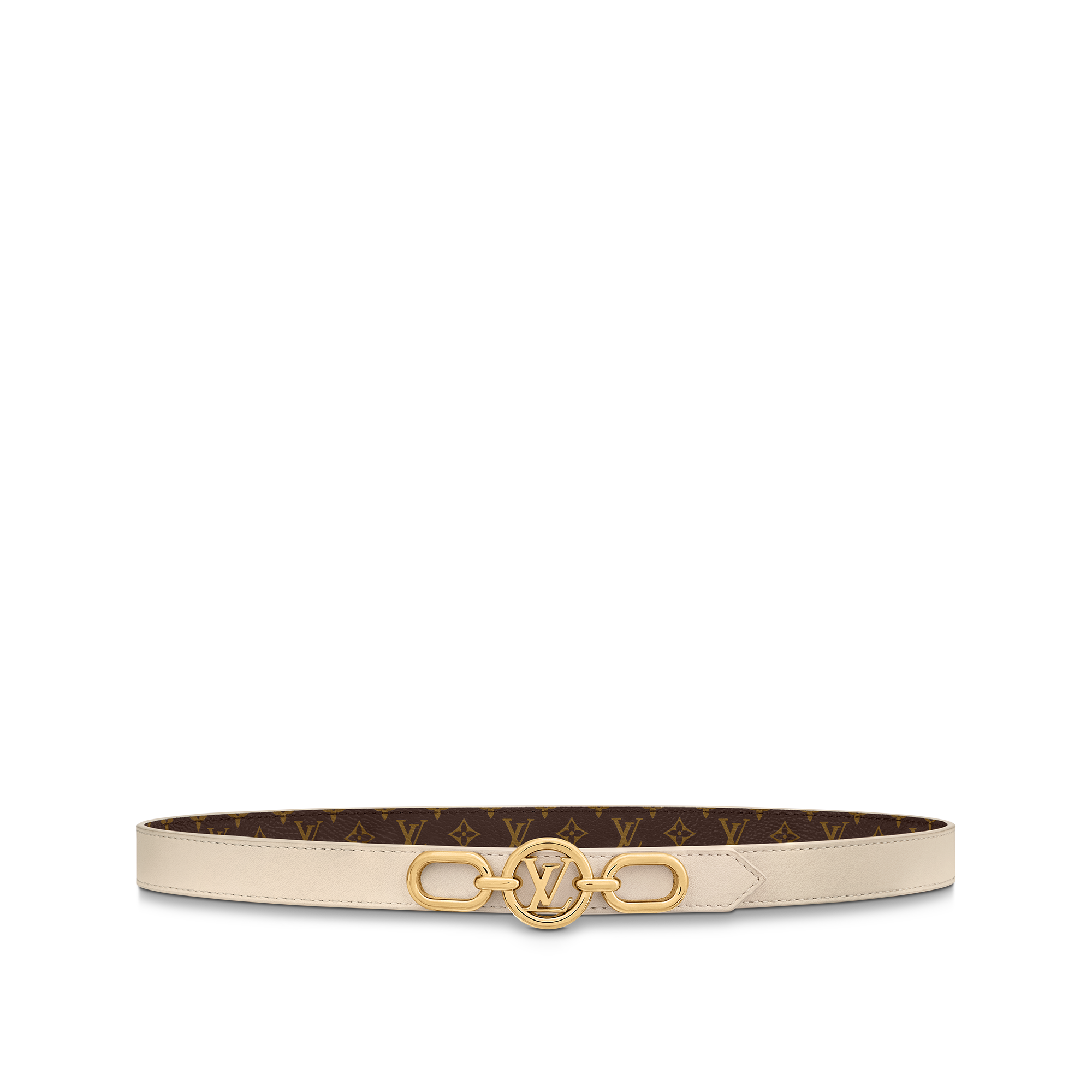 LV Circle Prime 20mm Reversible Belt Monogram Canvas in Women