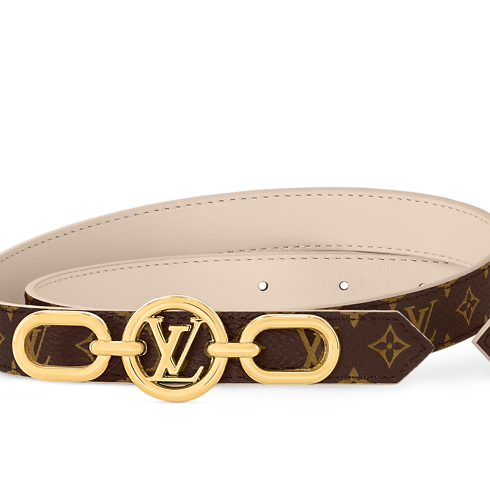 LV Circle Prime 20mm Reversible Belt Monogram Canvas in Women's Accessories Belts collections by Louis Vuitton (Product zoom)