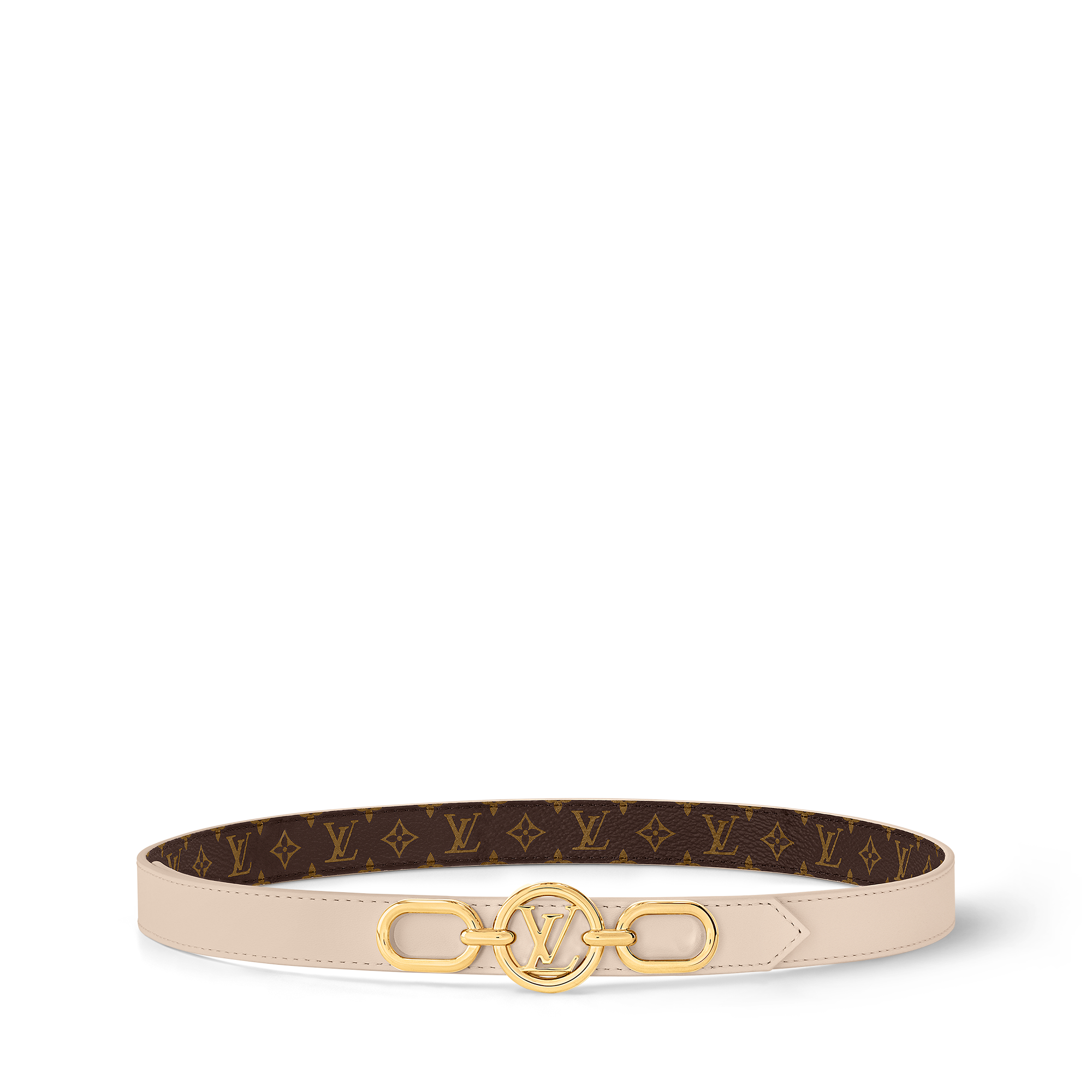 LV Circle Prime 20mm Reversible Belt Monogram Canvas in Women