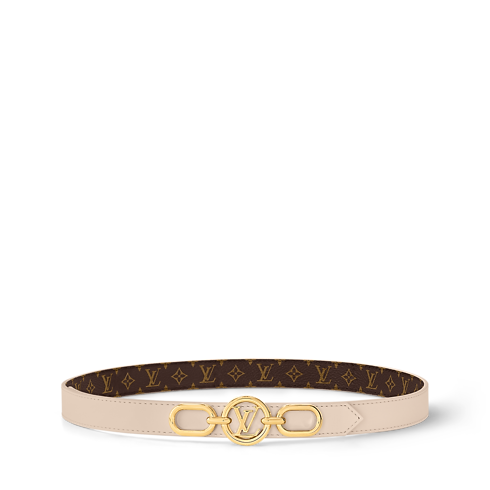 LV Circle Prime 20mm Reversible Belt Monogram Canvas in Women's Accessories Belts collections by Louis Vuitton (Product zoom)
