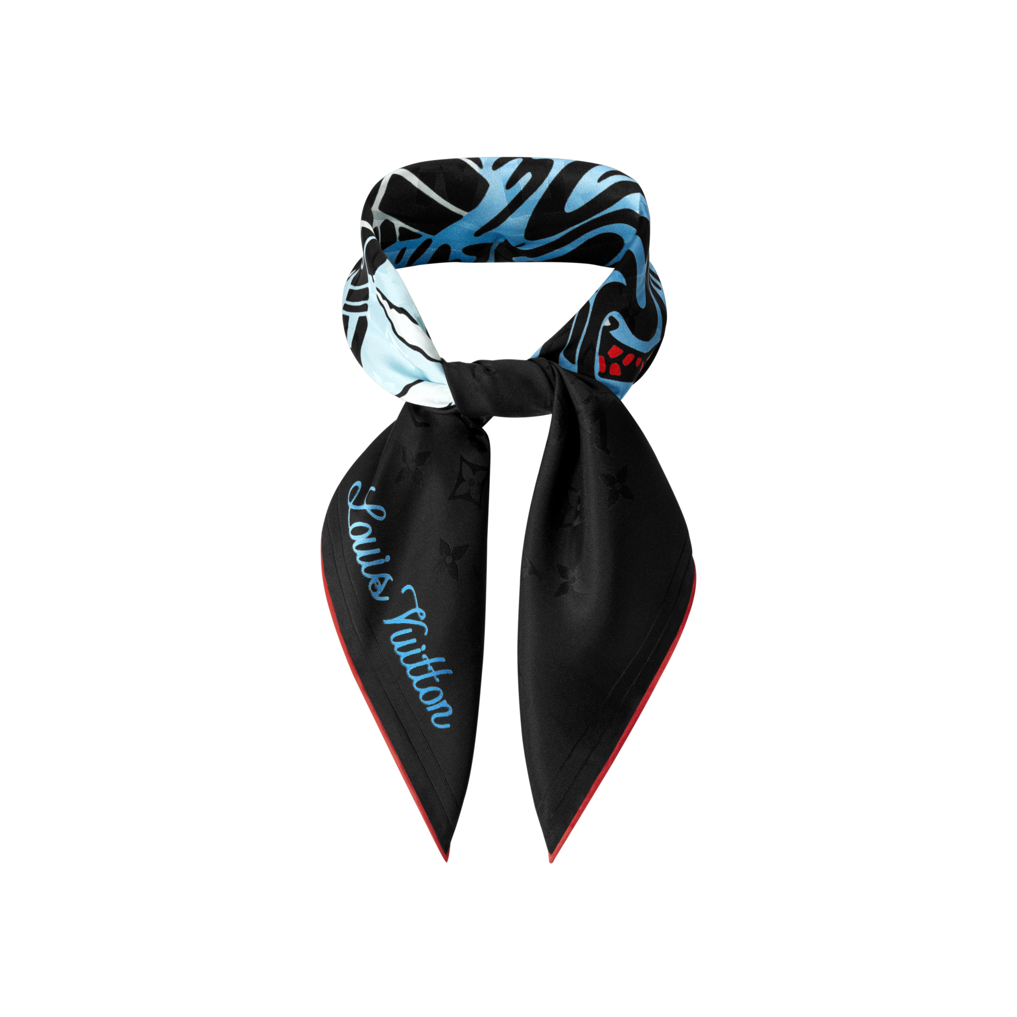 LV City Stamp Bandana S00 in Men