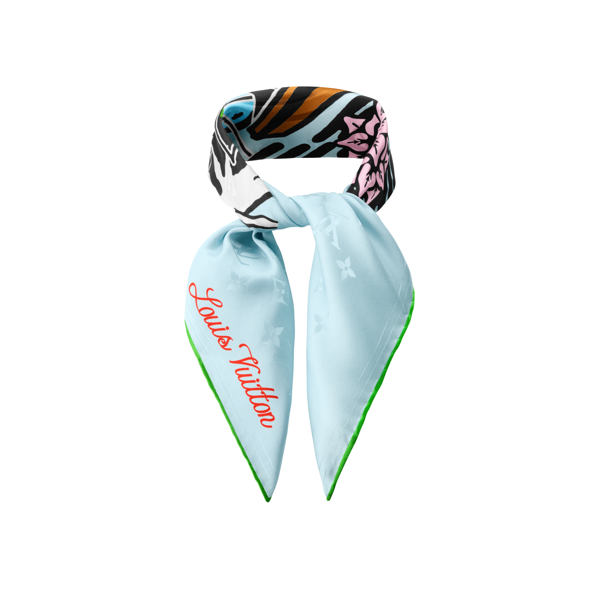 LV City Stamp Bandana S00 in Men