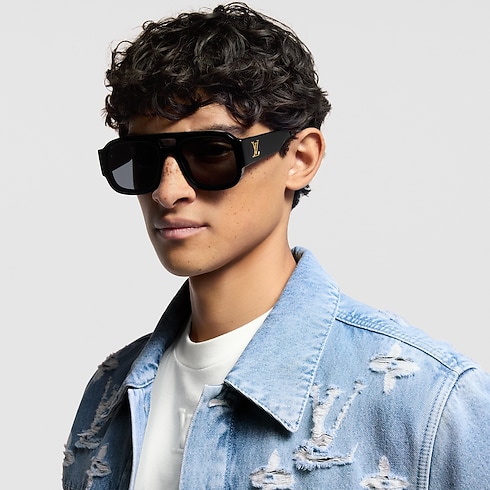 LV Clash Pilot Sunglasses S00 in Men's Accessories Sunglasses collections by Louis Vuitton (Product zoom)