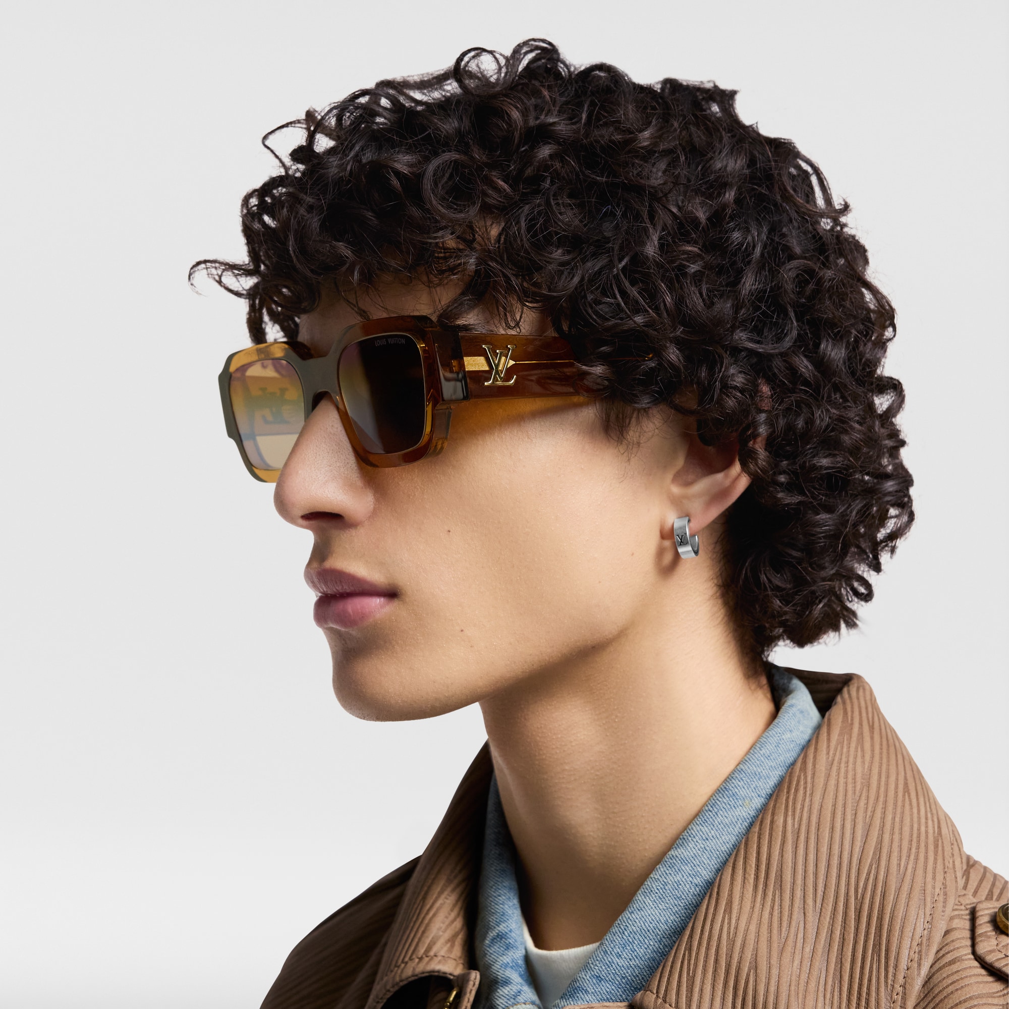 LV Clash Round Square Sunglasses S00 in Men