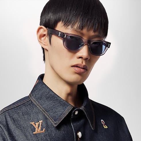 LV Confidence Square Round Sunglasses S00 in Men's Accessories Sunglasses collections by Louis Vuitton (Product zoom)