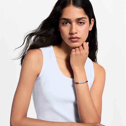LV Confidential Bracelet Monogram Canvas in Women's Fashion Jewelry Bracelets collections by Louis Vuitton (Product zoom)