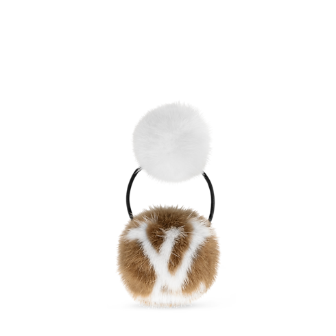 LV Cosy Mink Fur Elastic Scrunchie S00 in Women's Accessories Hair Accessories collections by Louis Vuitton (Product zoom)