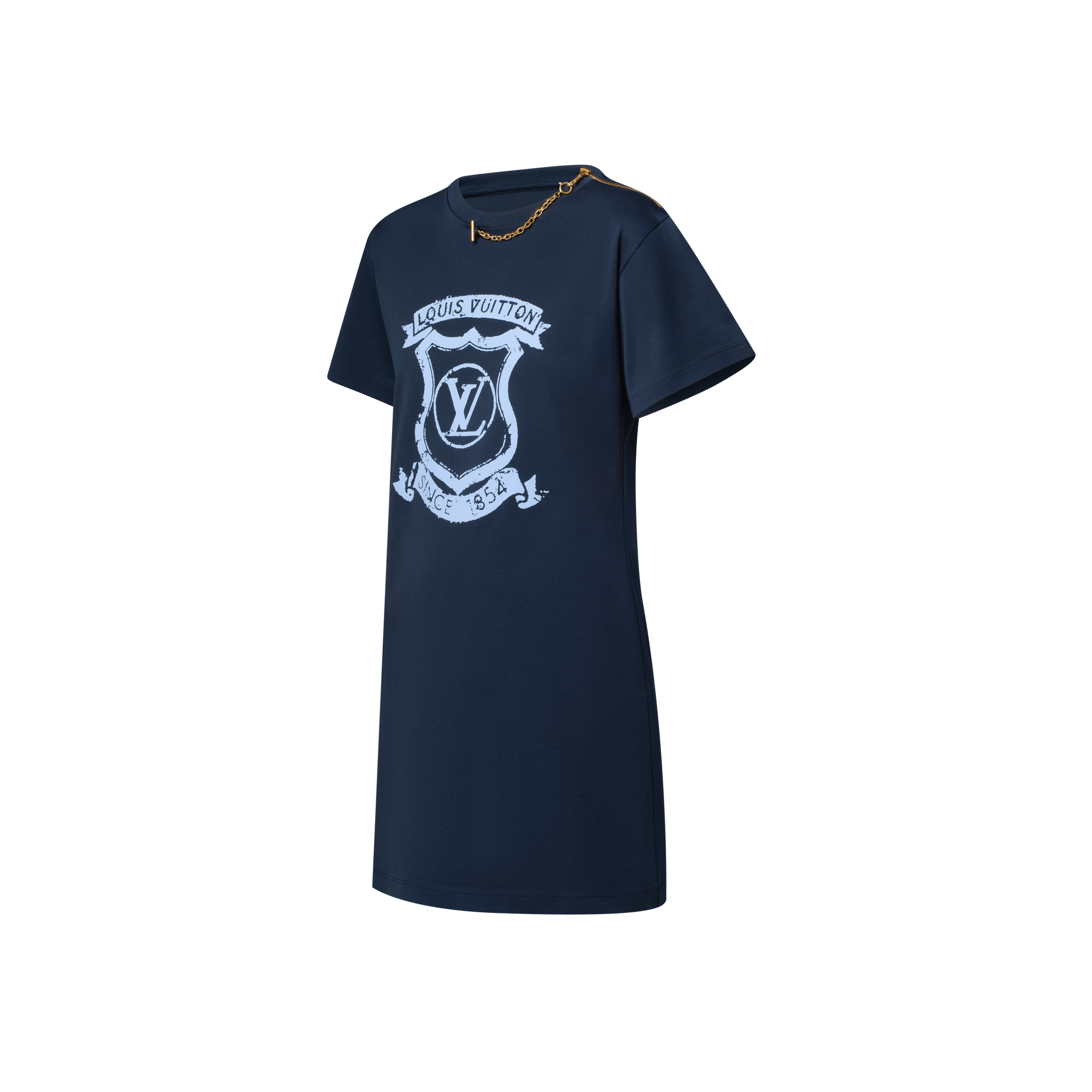 LV Crest T-Shirt Dress  in Women