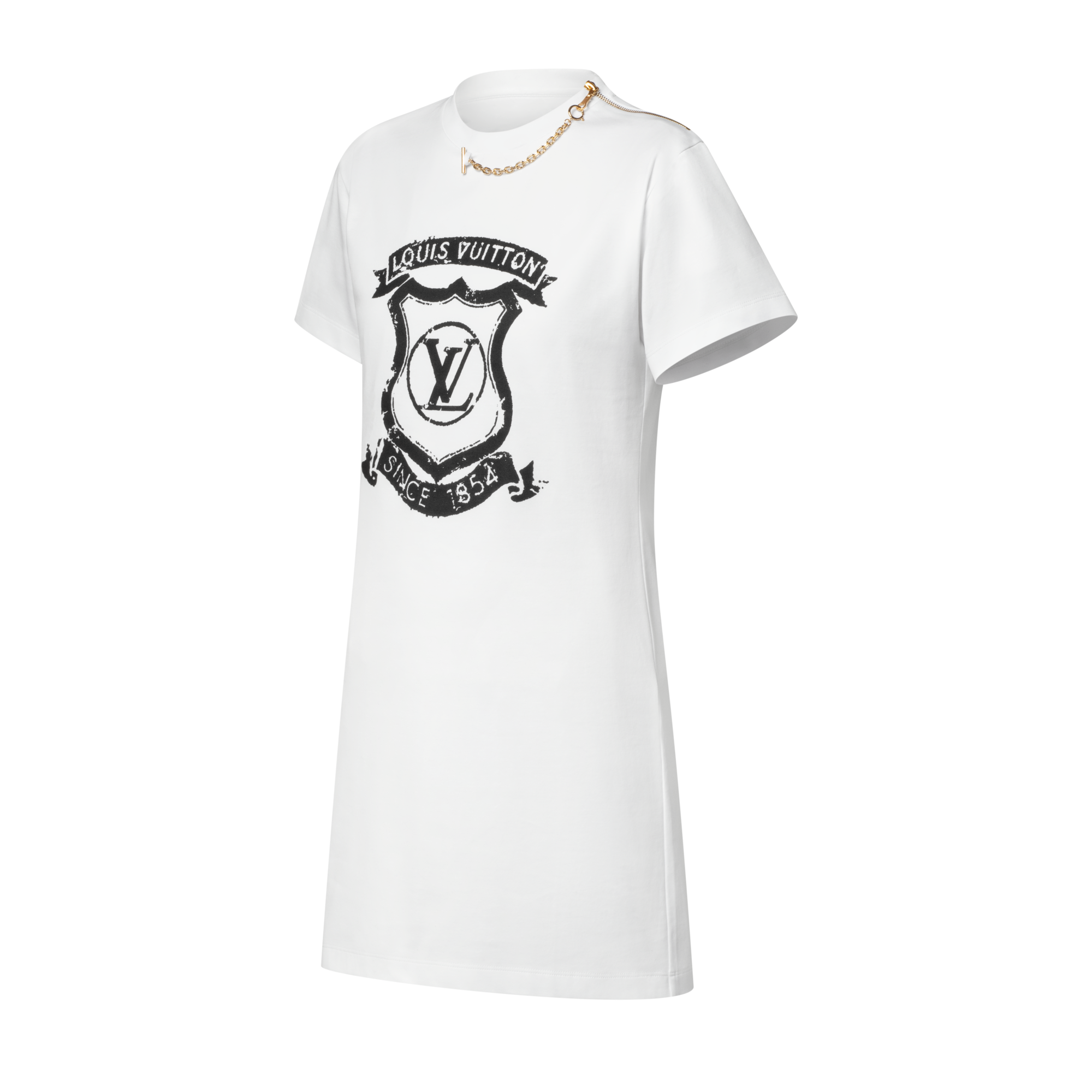 LV Crest T-Shirt Dress  in Women