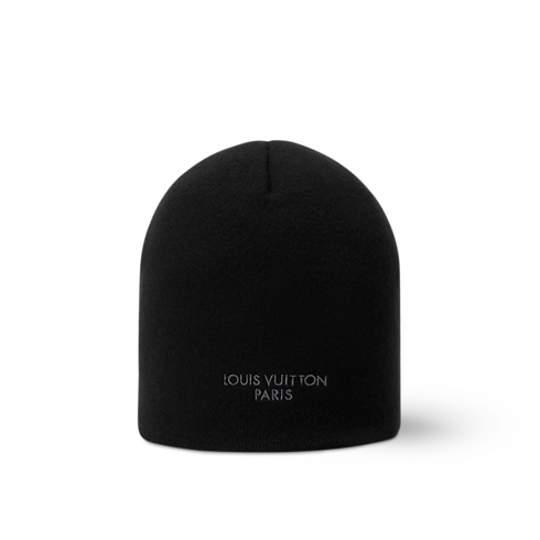 LV Crush Monogram Overlap Beanie S00 in Men's Accessories Hats, Beanies and Gloves collections by Louis Vuitton (Product zoom)