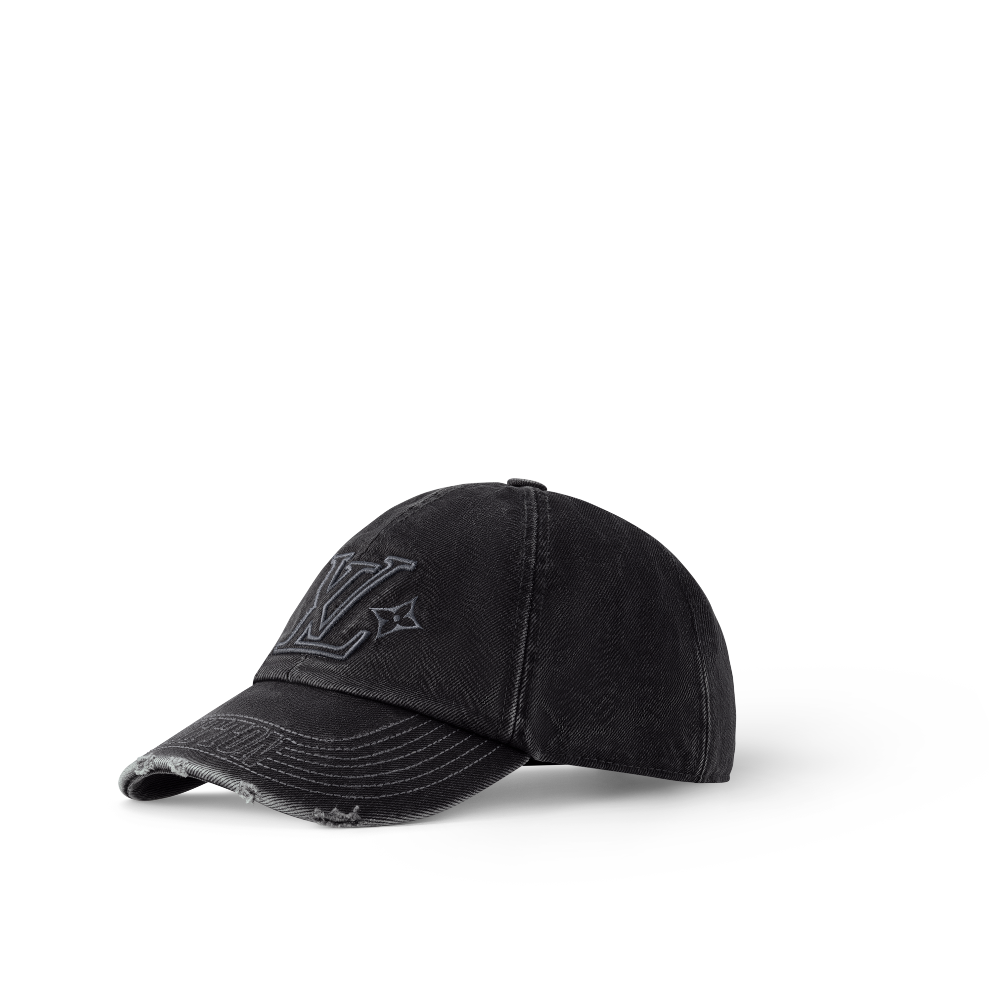 LV Denim Washed Cap S00 in Men