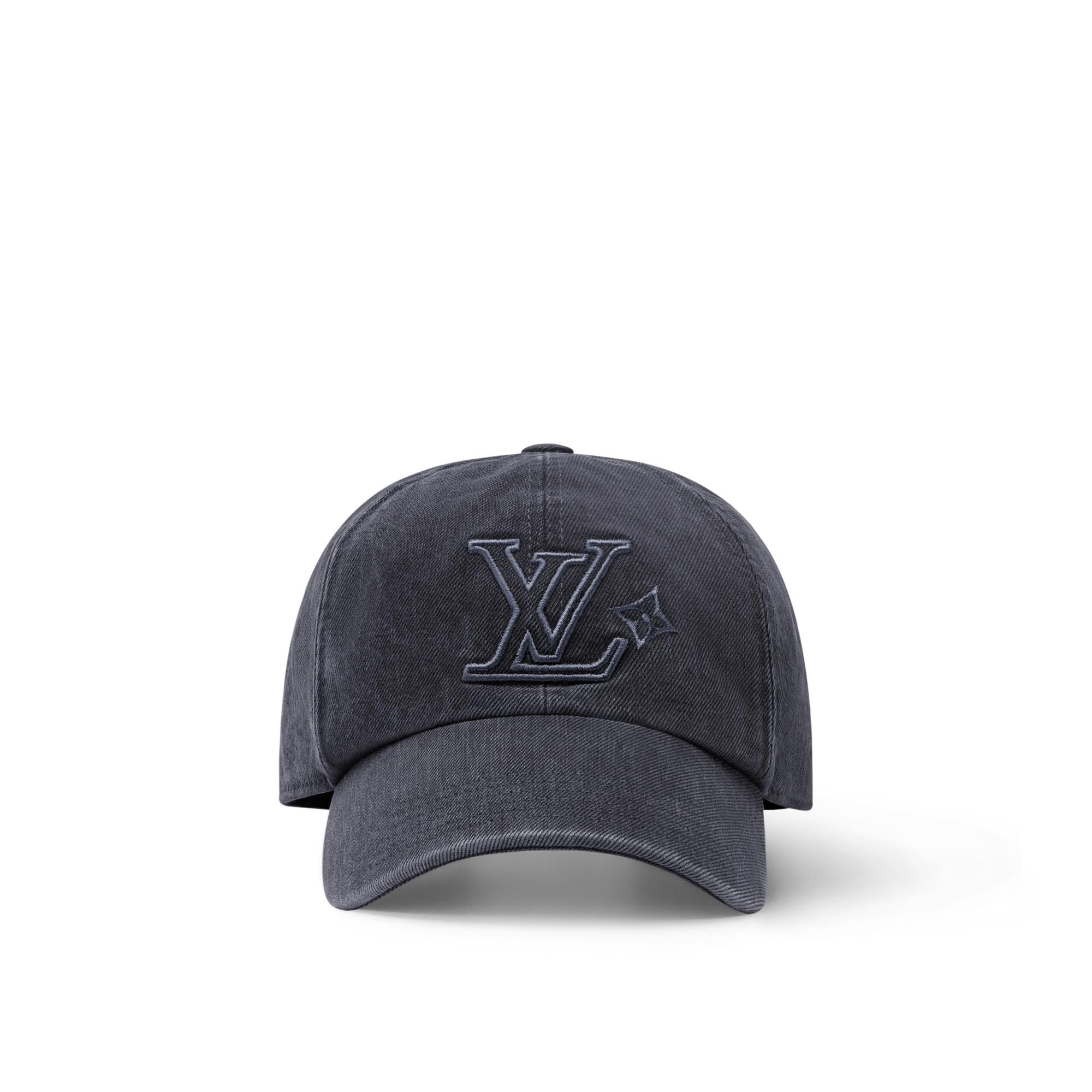 LV Denim Washed Cap S00 in Men