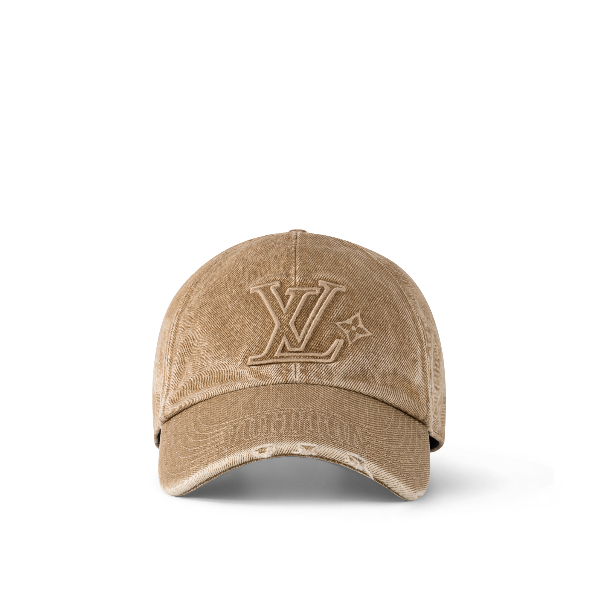 LV Denim Washed Cap S00 in Men
