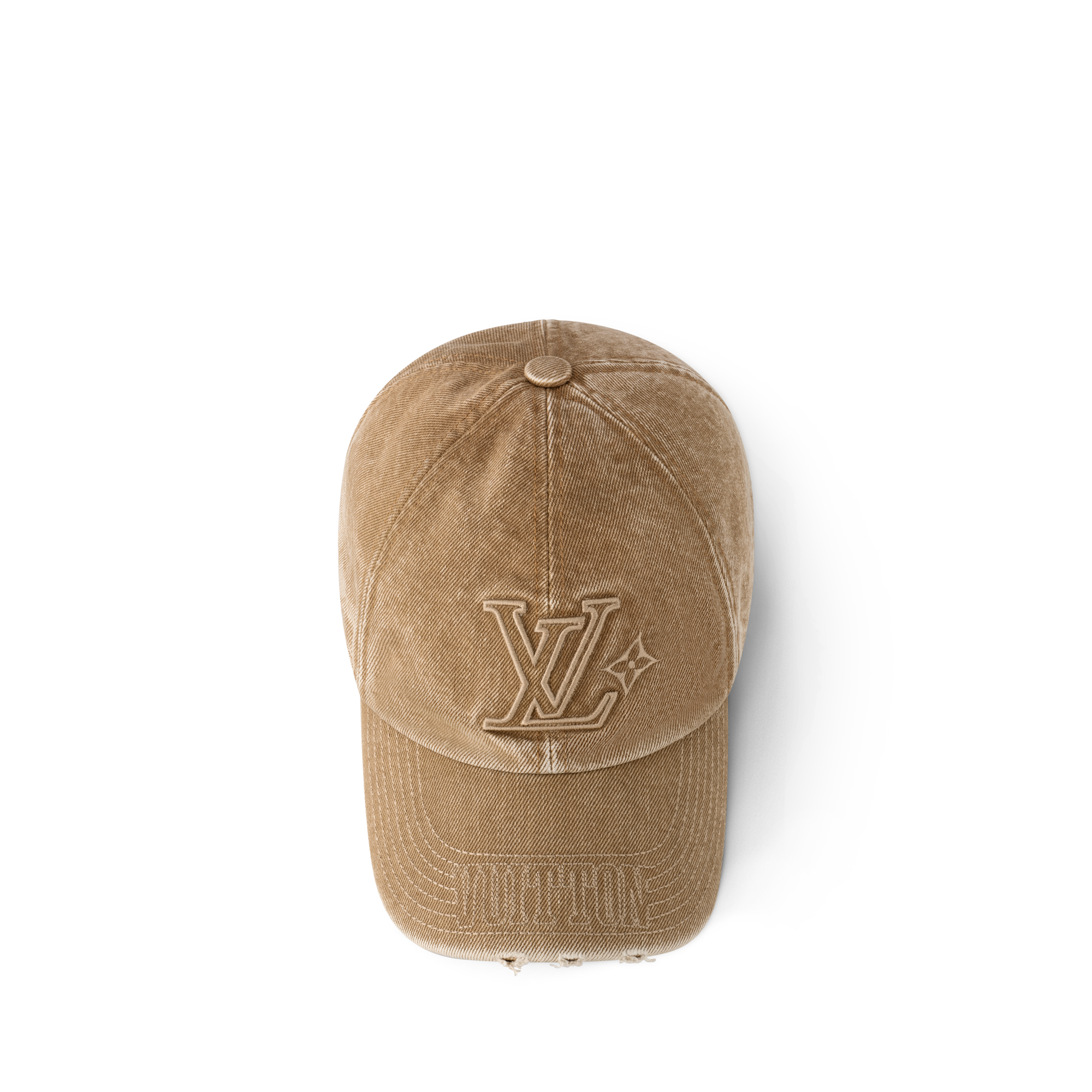 LV Denim Washed Cap S00 in Men