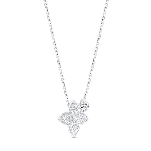 LV Diamonds Double Pendant, Round Brilliant cut in Jewelry's Collections LV Diamonds collections by Louis Vuitton (Product zoom)