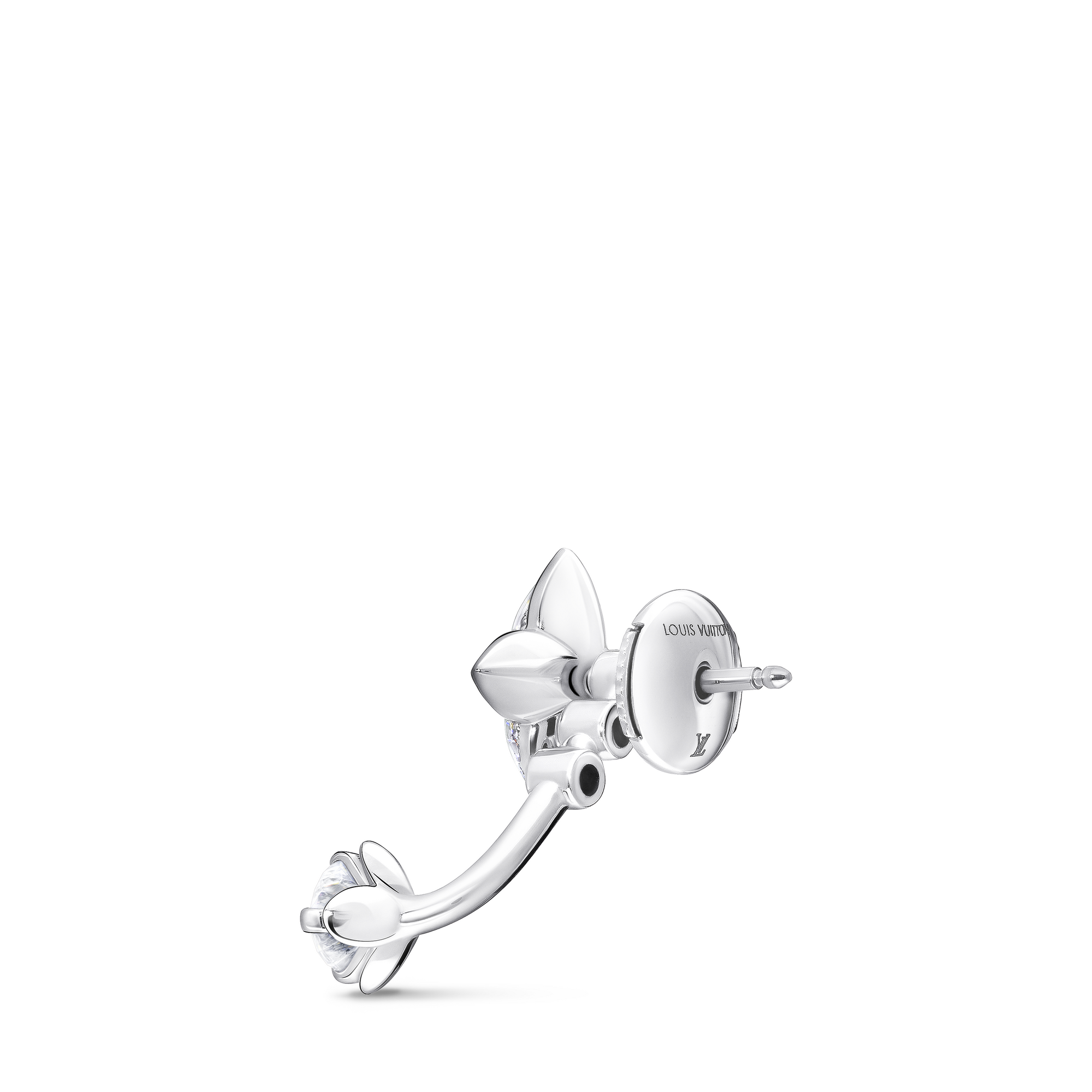 LV Diamonds Double Stud, Round Brilliant cut - per unit  in Jewelry