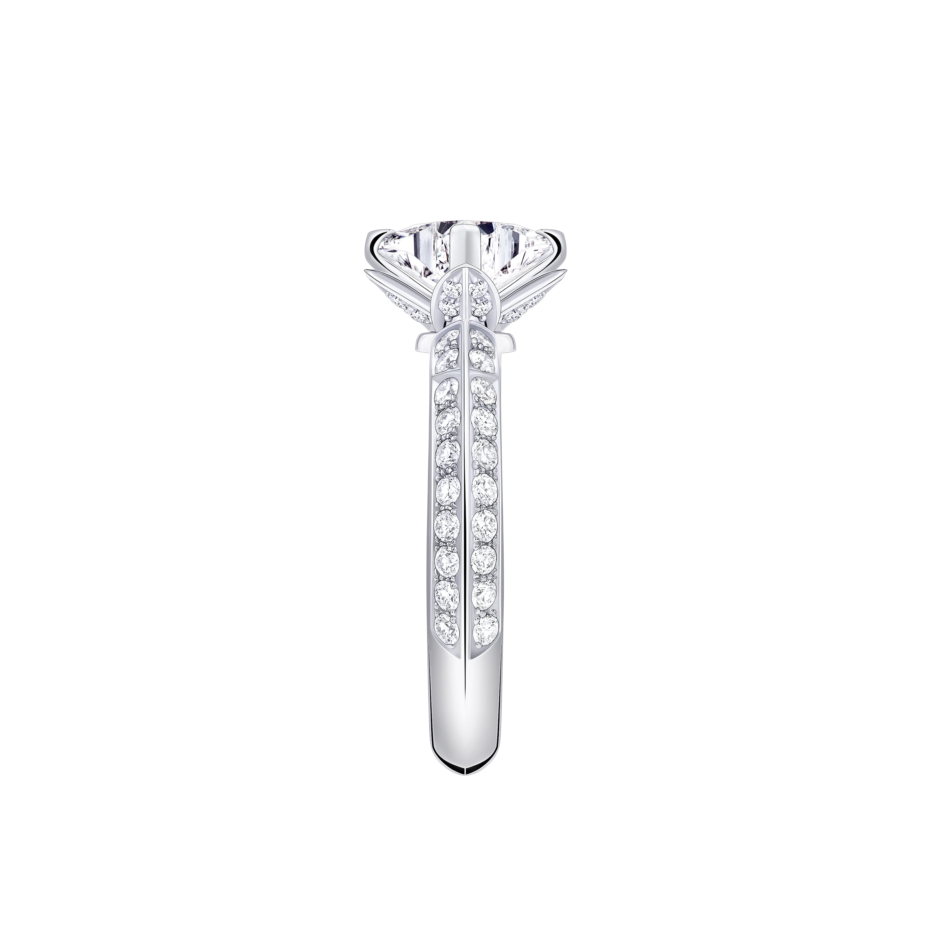 LV Diamonds Pavé Solitaire, LV Monogram Star cut  in Jewelry