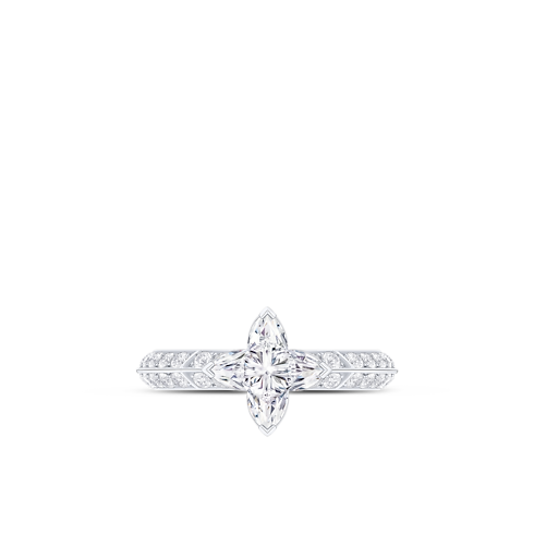 LV Diamonds Pavé Solitaire, LV Monogram Star cut in Jewelry's Collections LV Diamonds collections by Louis Vuitton (Product zoom)