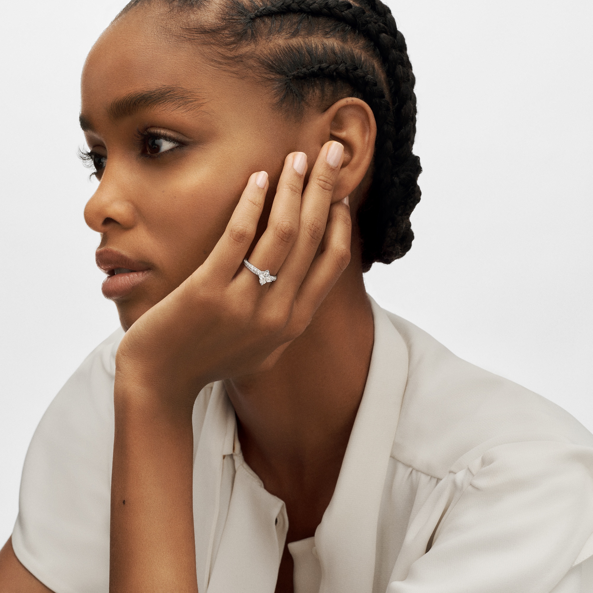 LV Diamonds Pavé Solitaire, LV Monogram Star cut  in Jewelry