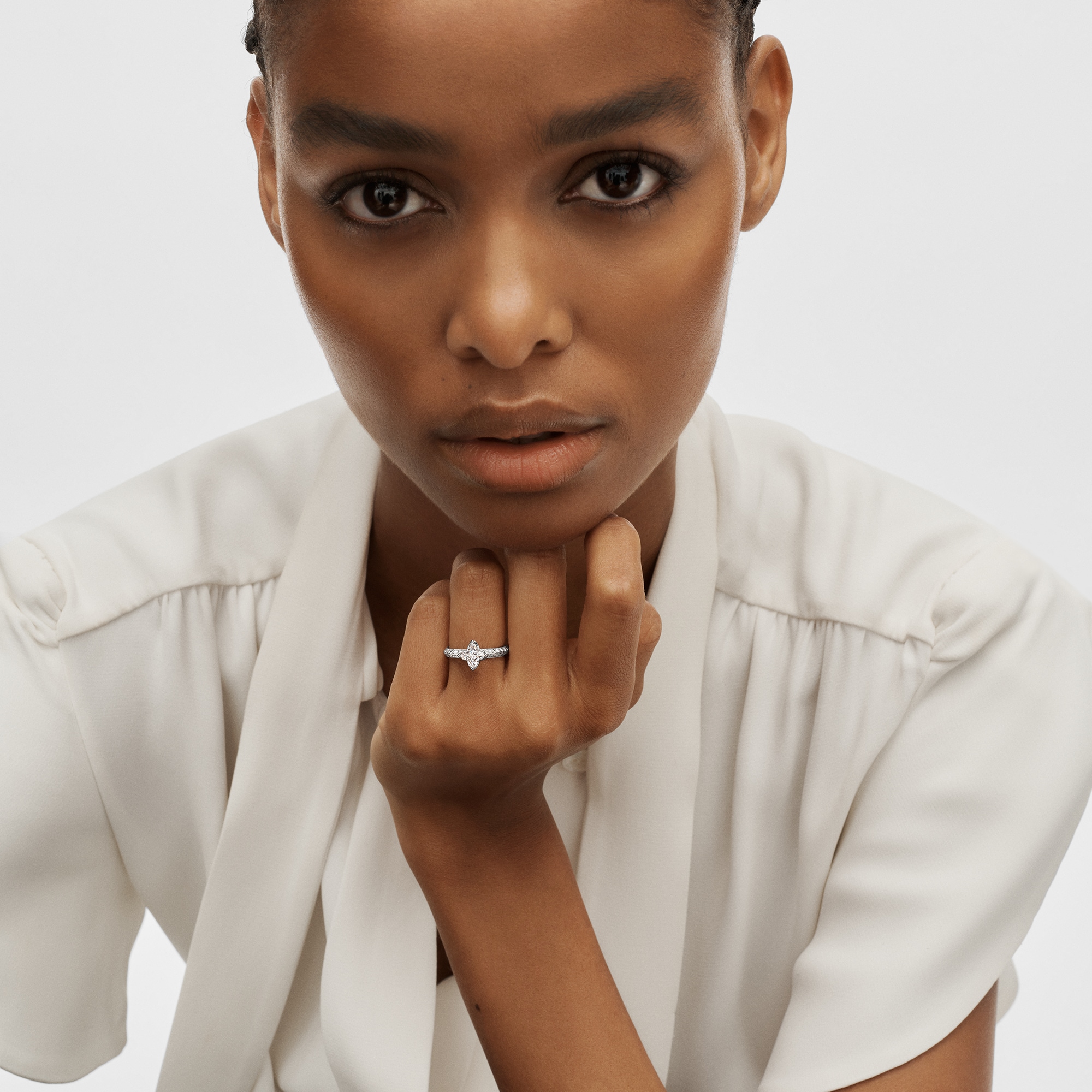 LV Diamonds Pavé Solitaire, LV Monogram Star cut  in Jewelry