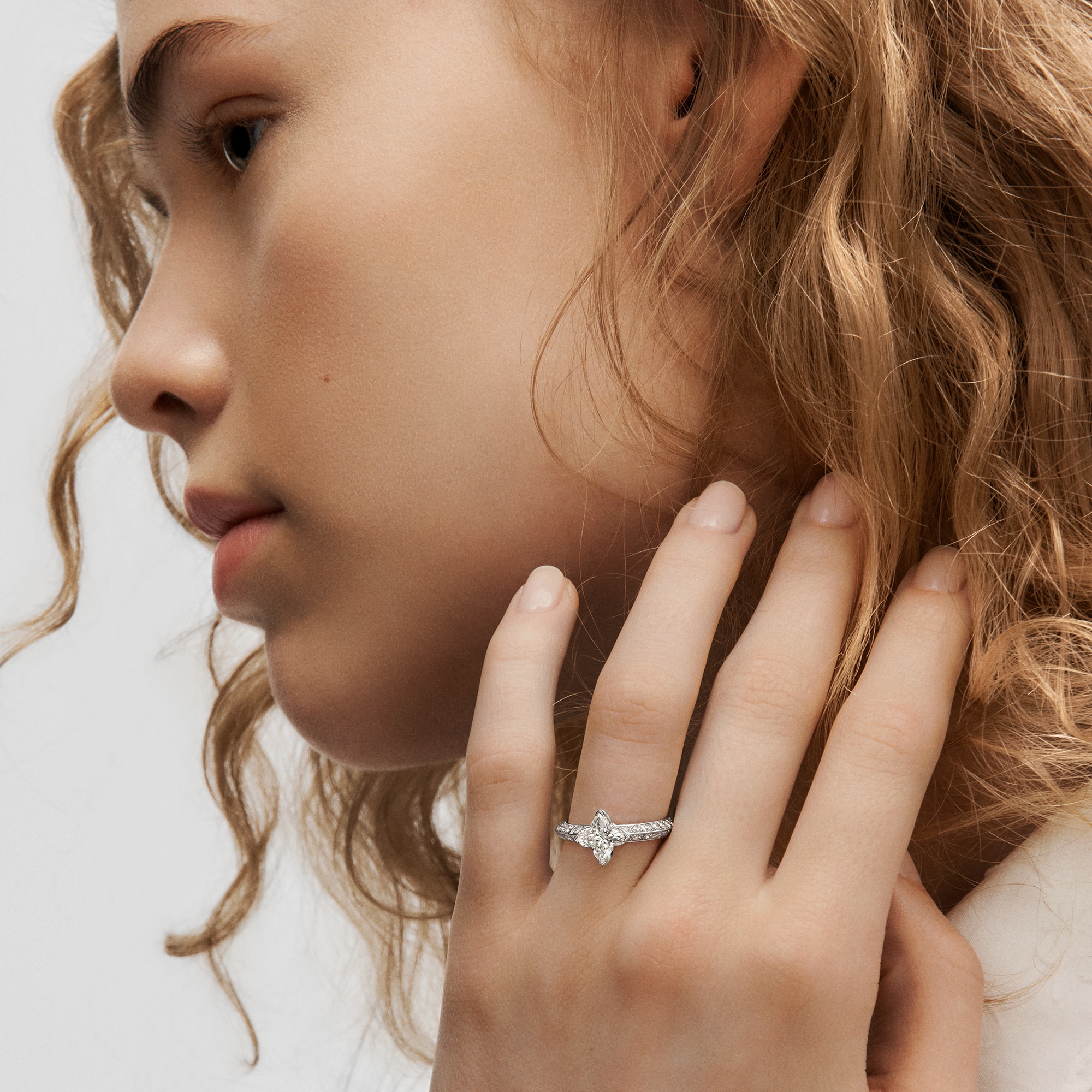 LV Diamonds Pavé Solitaire, LV Monogram Star cut  in Jewelry