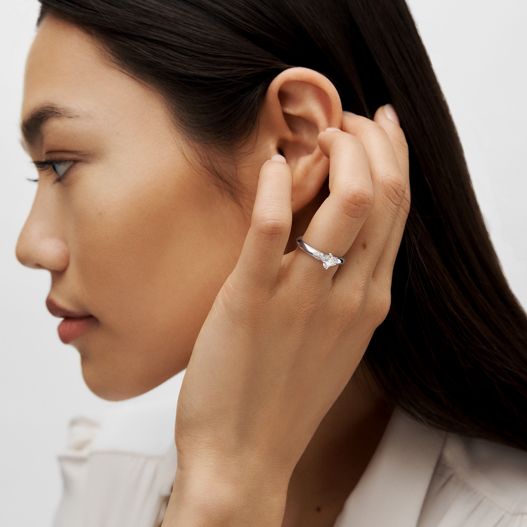 LV Diamonds Solitaire, LV Monogram Star cut  in Jewelry