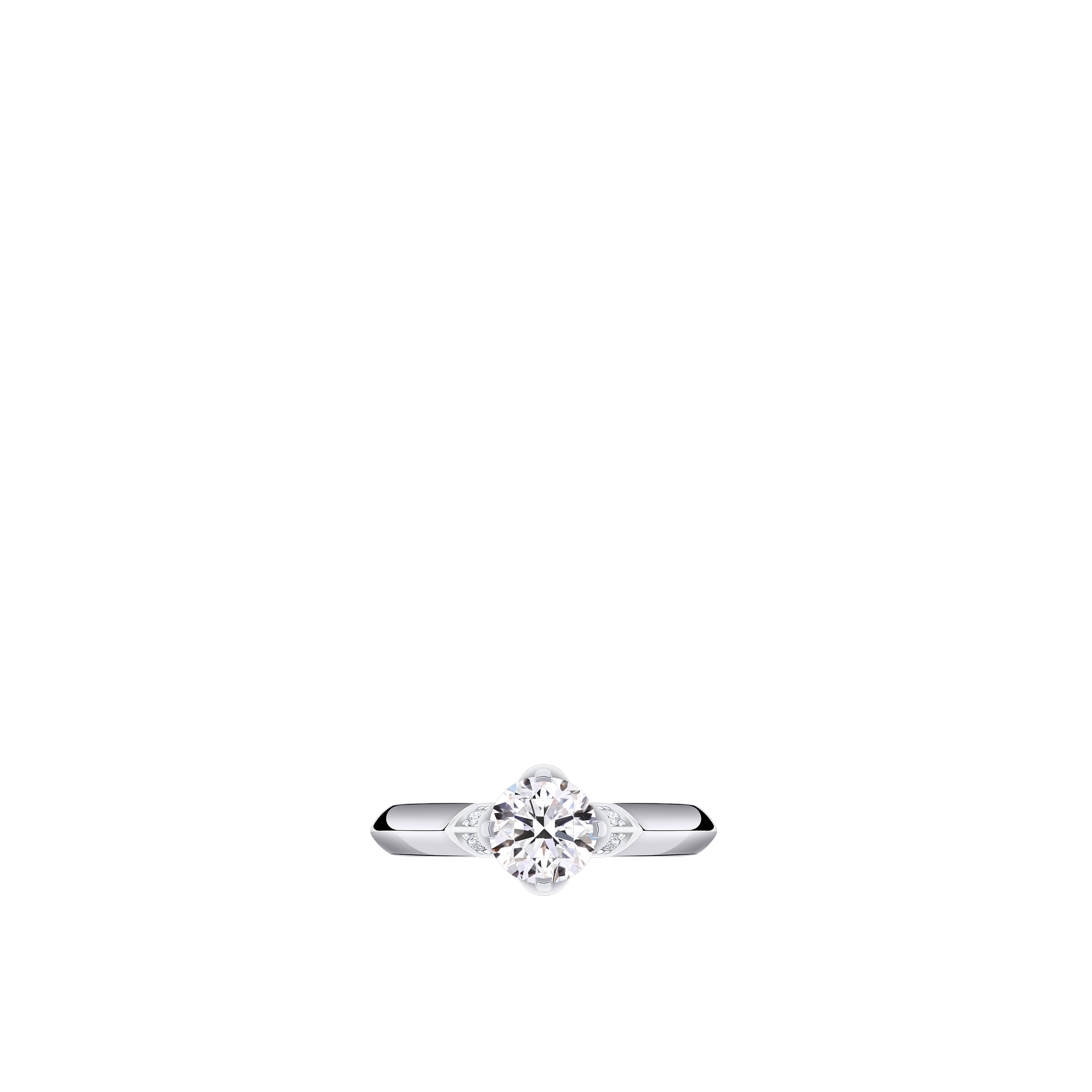 LV Diamonds Solitaire, Round Brilliant cut  in Jewelry