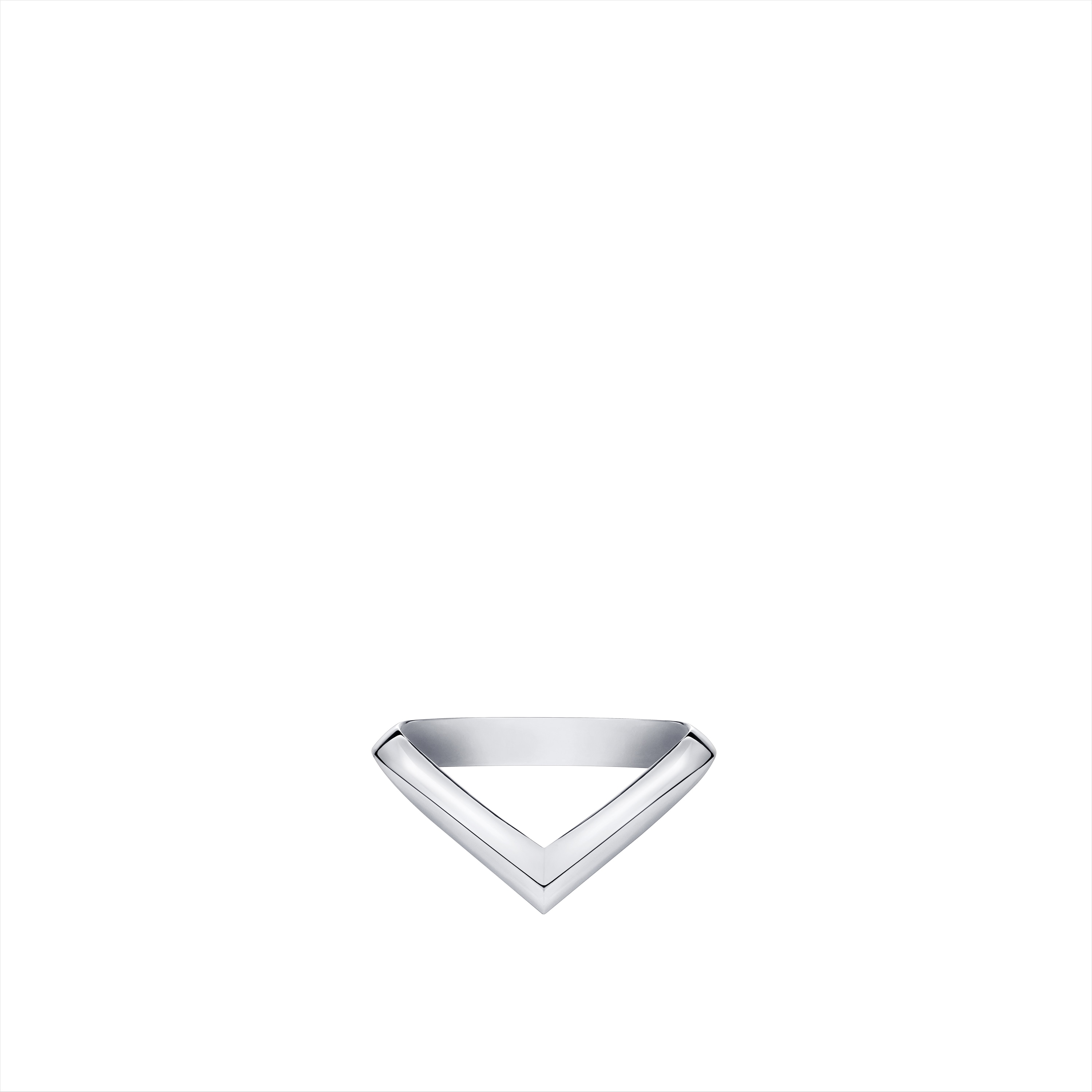 LV Diamonds V Ring, Platinum  in Jewelry
