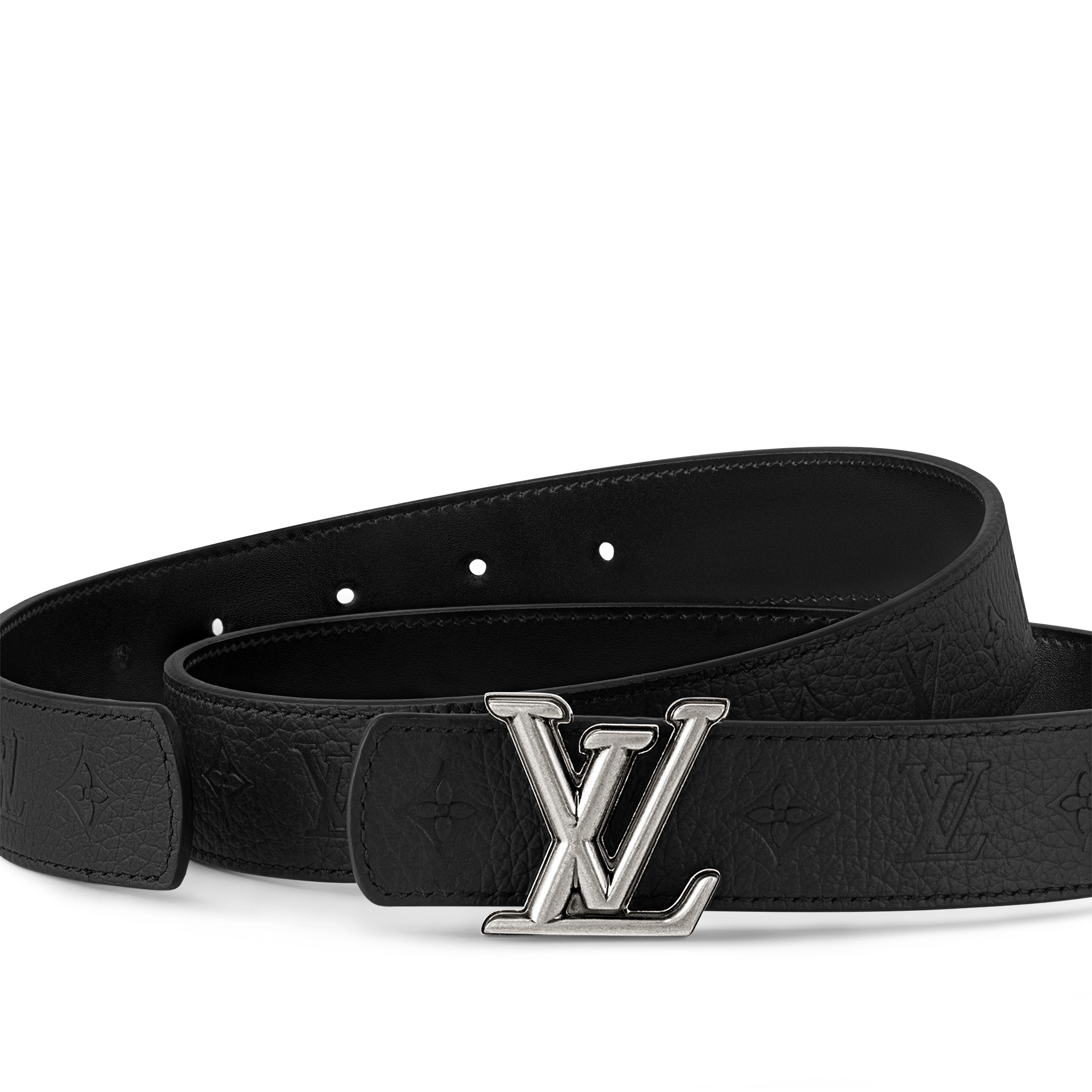 LV Dimension 30mm Reversible Belt Taurillon Leather in Men