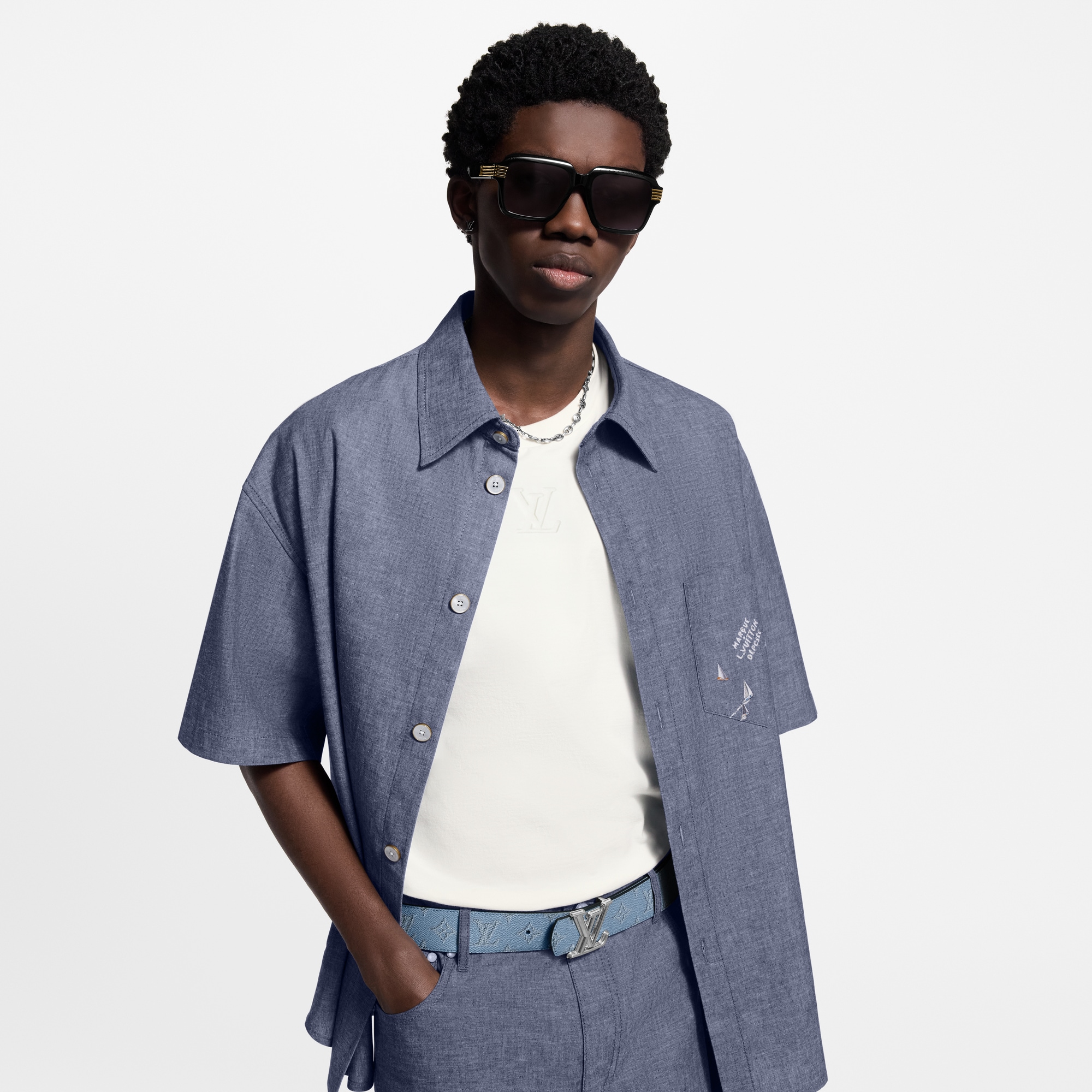 LV Dimension 40mm Reversible Belt  in Men