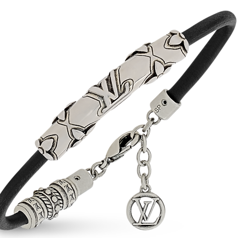 LV Drift Leather Bracelet in Men's Fashion Jewelry Bracelets collections by Louis Vuitton (Product zoom)