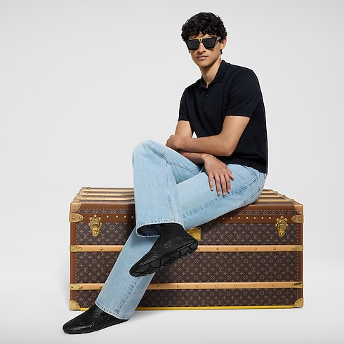 LV Driver Open Back Moccasin in Men's Shoes Loafers and Moccasins collections by Louis Vuitton (Product zoom)