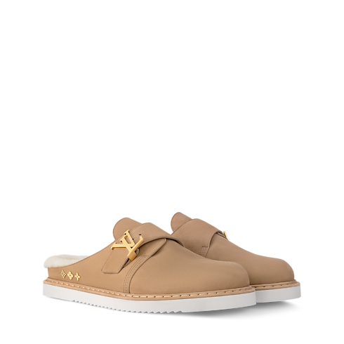 LV Easy Mule Shearling in Men's Shoes Sandals collections by Louis Vuitton (Product zoom)