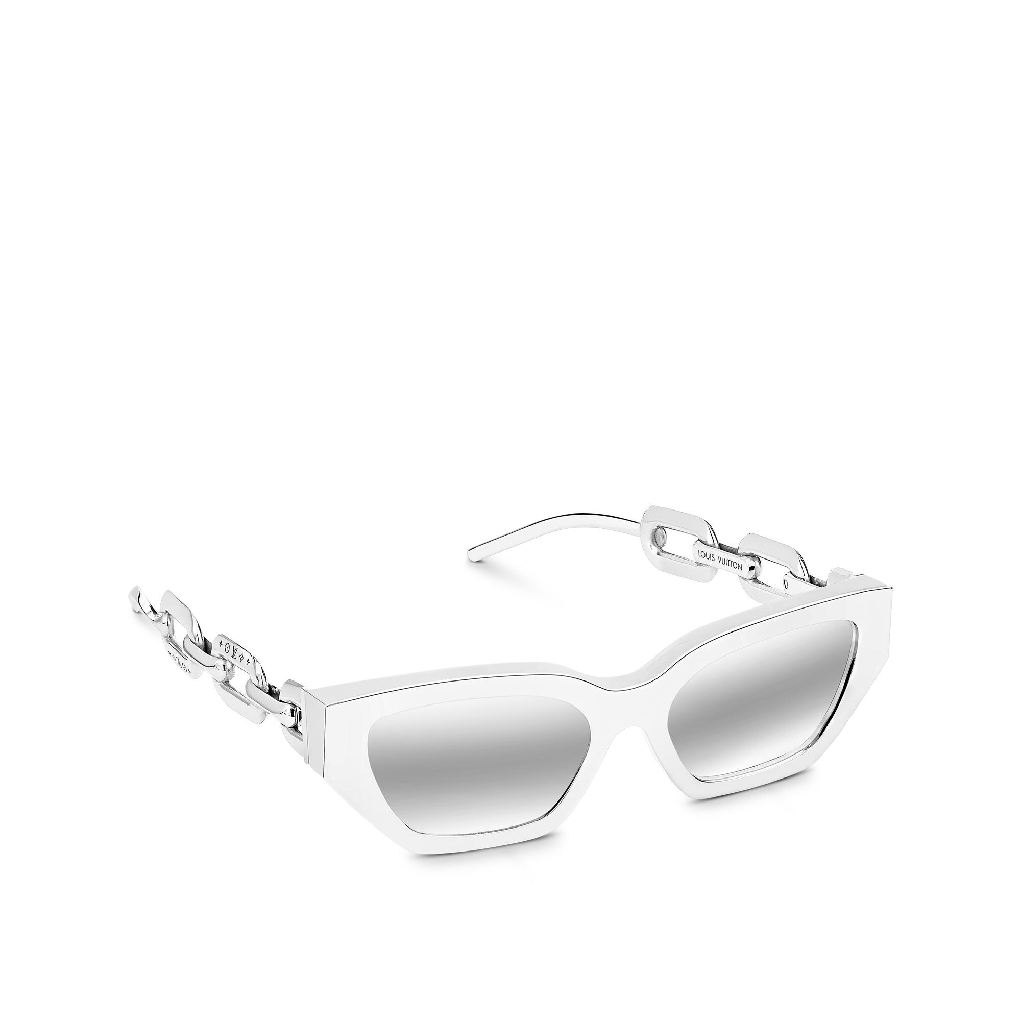 silver louis vuitton sunglasses