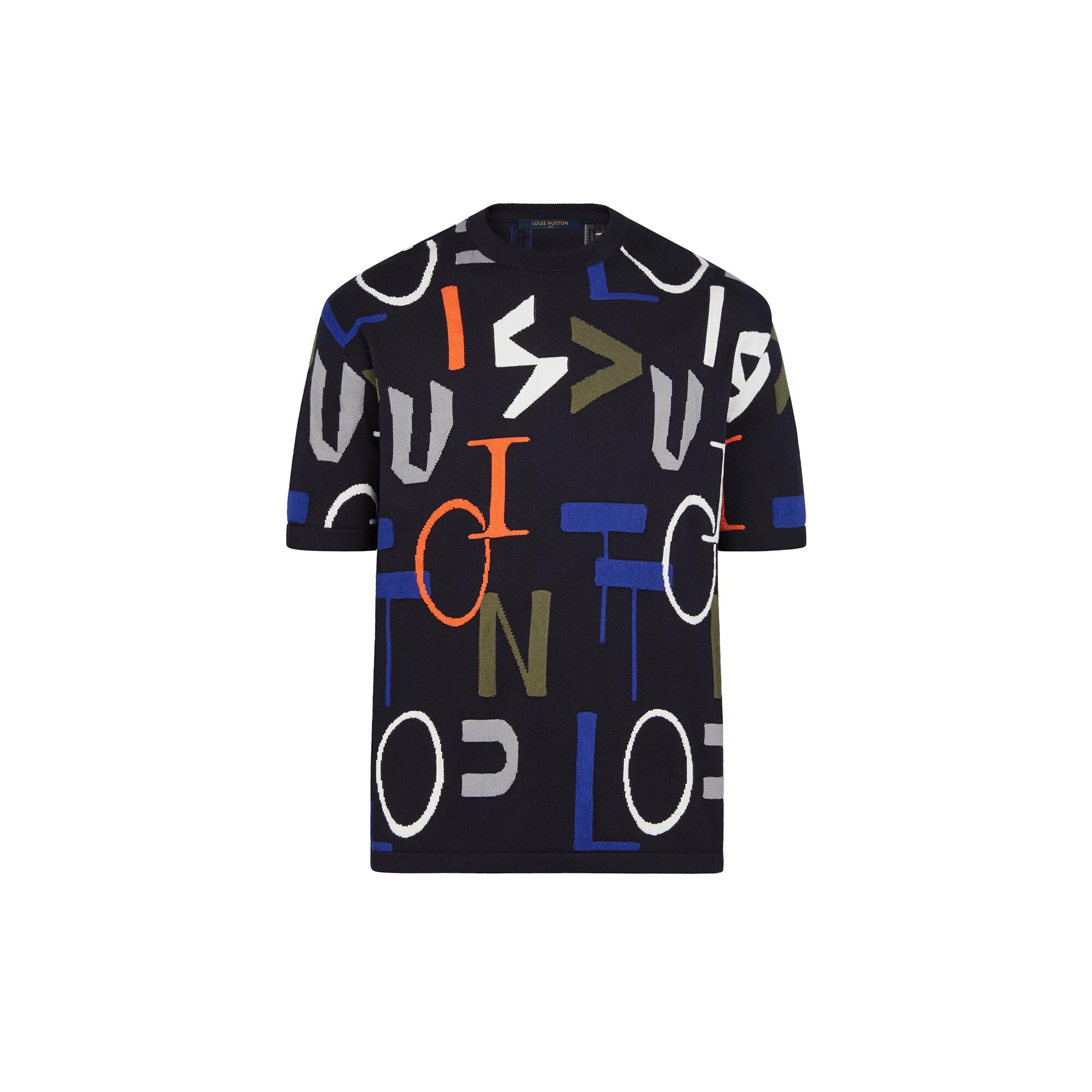 louis vuitton logo shirt