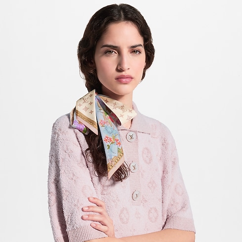 LV En Fleurs BB Bandeau S00 in Women's Accessories Silk Squares and Bandeaus collections by Louis Vuitton (Product zoom)
