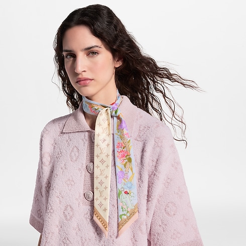 LV En Fleurs BB Bandeau S00 in Women's Accessories Silk Squares and Bandeaus collections by Louis Vuitton (Product zoom)
