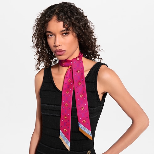 LV En Fleurs BB Bandeau S00 in Women's Accessories Silk Squares and Bandeaus collections by Louis Vuitton (Product zoom)