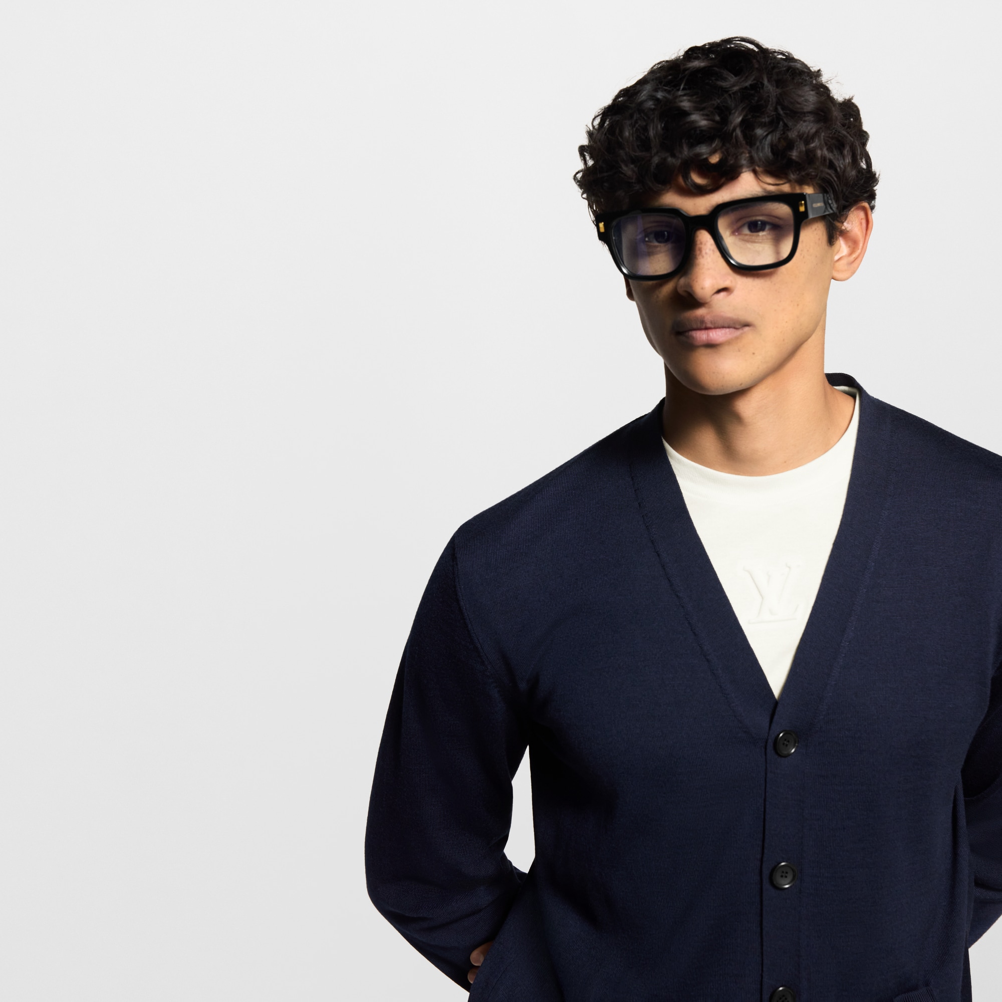 LV Escape Square Anti-Blue-light Glasses S00 in Men