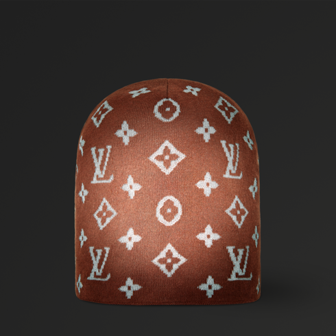 LV Fit Monogram Reflective Beanie S00 in Men's Accessories Hats, Beanies and Socks collections by Louis Vuitton