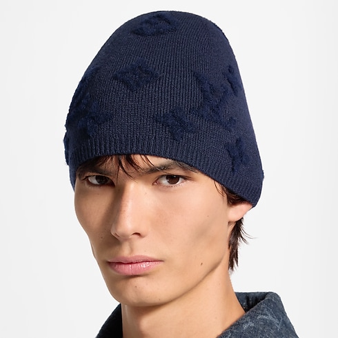 LV Fit Monogram Snow Beanie S00 in Men's Accessories Hats, Beanies and Socks collections by Louis Vuitton (Product zoom)