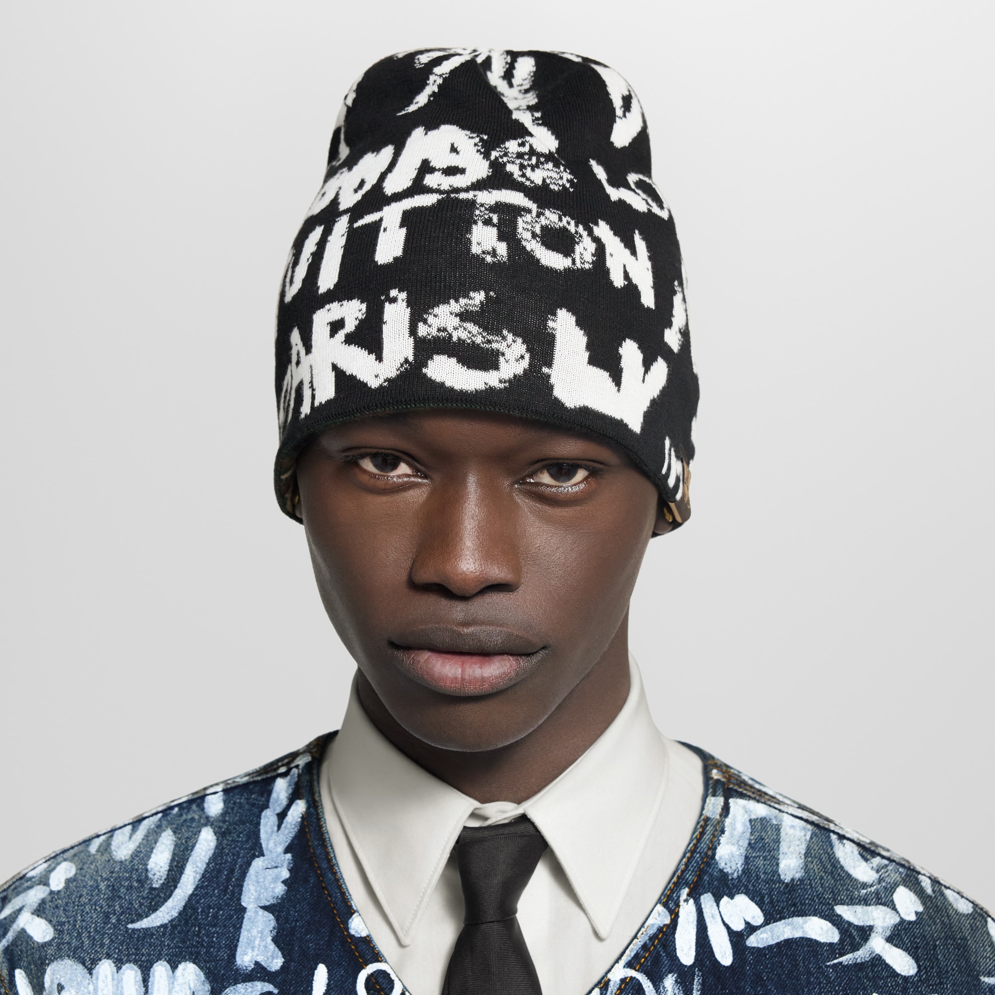 LV Fit Scribble Beanie S00 in Men