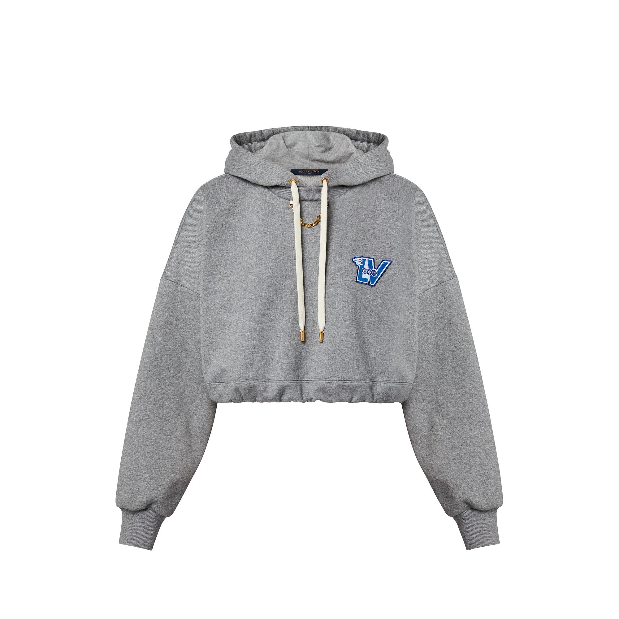 LV Flight Mode Cropped Hoodie - Ready 