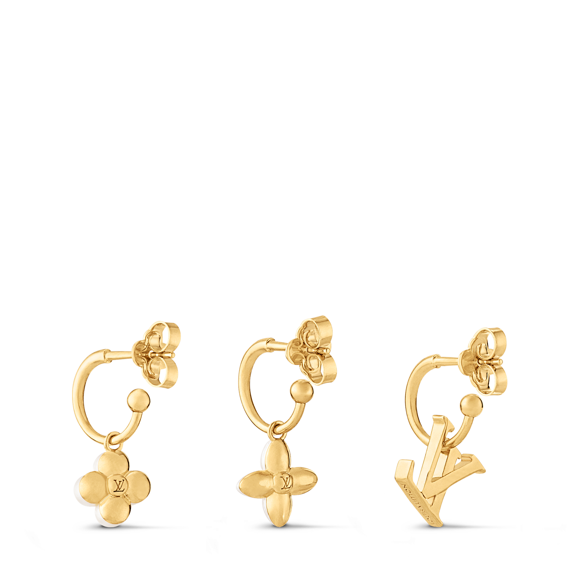 LV Floragram Earrings S00 in Women