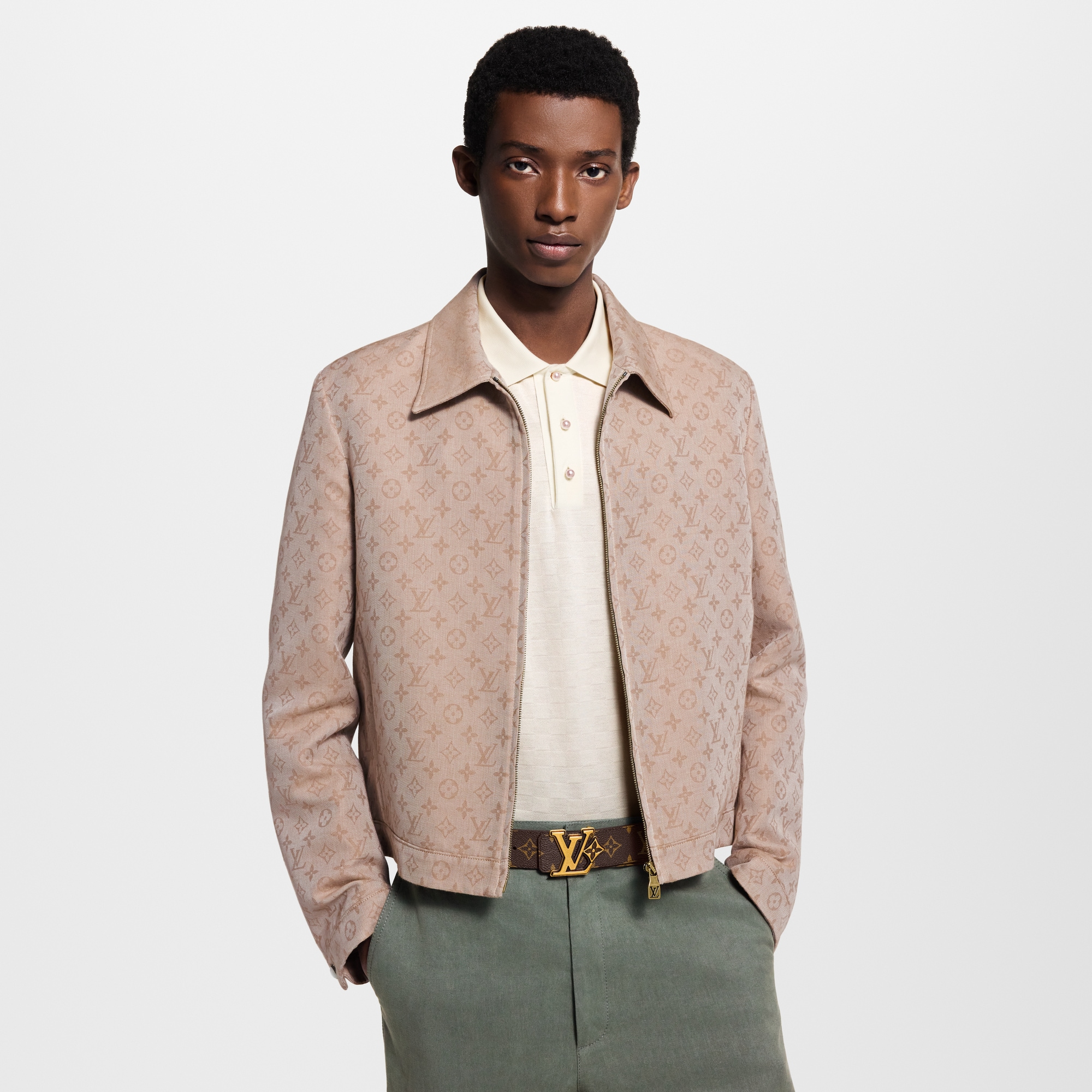 LV Flower 40mm Reversible Belt  in Men