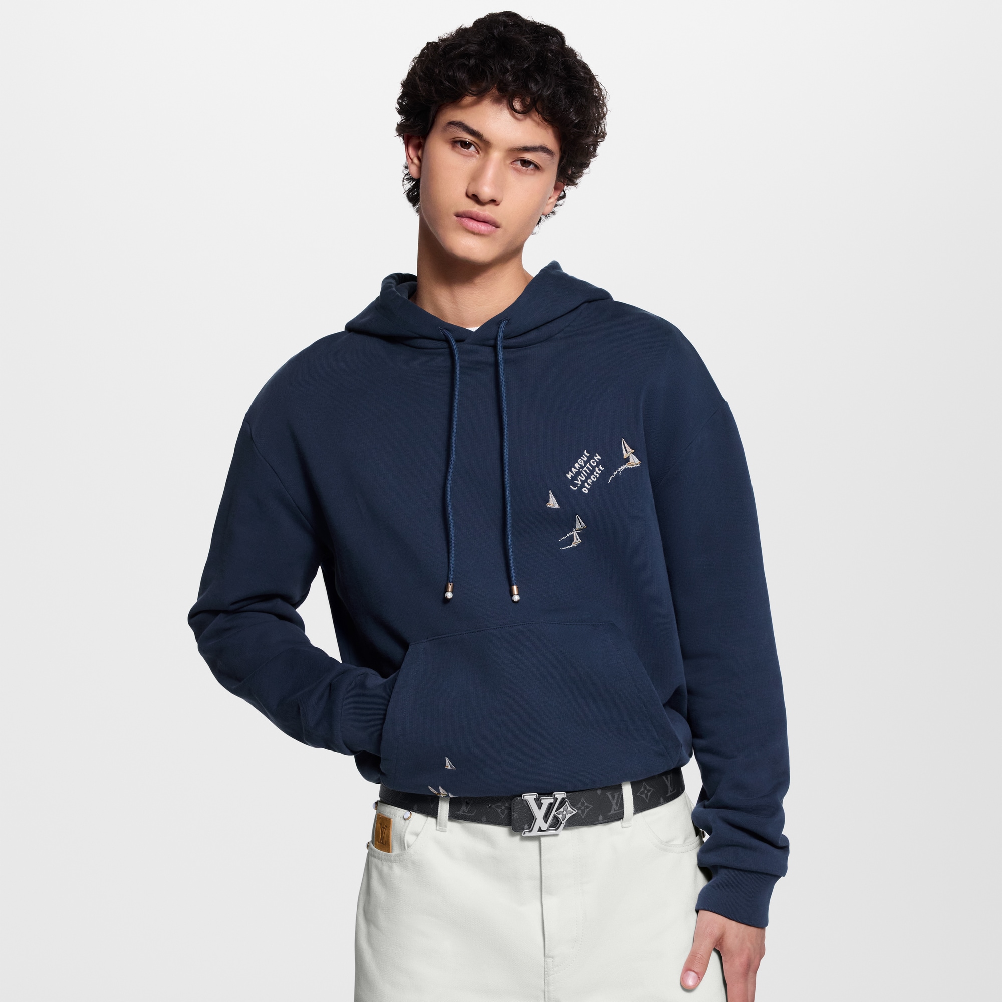 LV Flower 40mm Reversible Belt  in Men